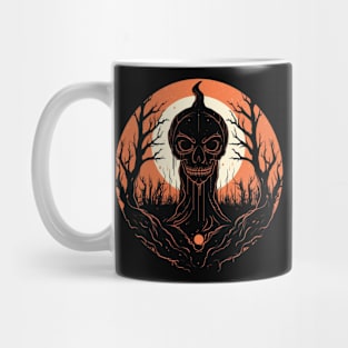 Spooky Halloween - Haunted Forest - Eerie Art - "Skeleton's Song" Mug